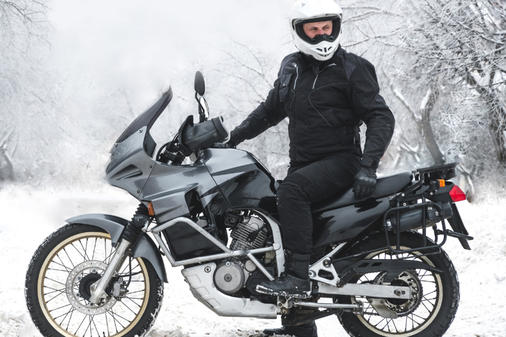 Motorcycle Content Winter